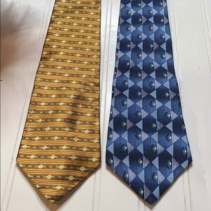 Henry Grethel Set of 2 Silk Ties